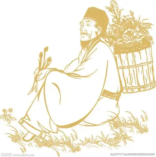 中药老人李时珍设计图__psd分层素材_psd分层素材_设计图库_昵图网