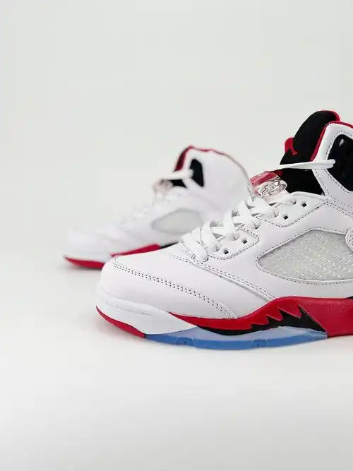 nike air jordan 5 retro"fire red" 白红火焰流川枫|球鞋|配色|飞人