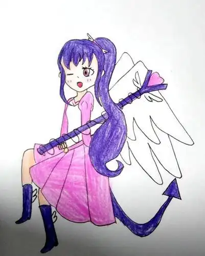 小葩画十二星座简笔画射手座